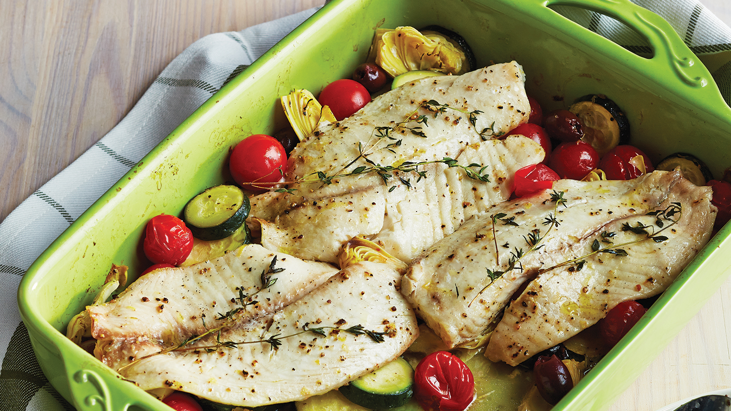 Read more about Roast Fish and Mediterranean-Style Vegetables