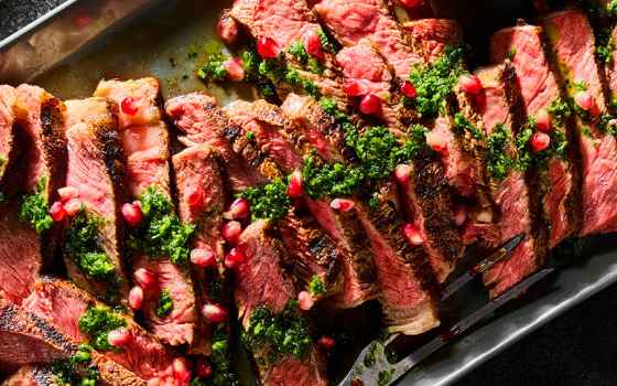 Syrian Seven Spice Rib Steak with Chermoula