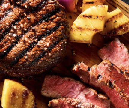 Hawaiian-Inspired Ribeye Steak